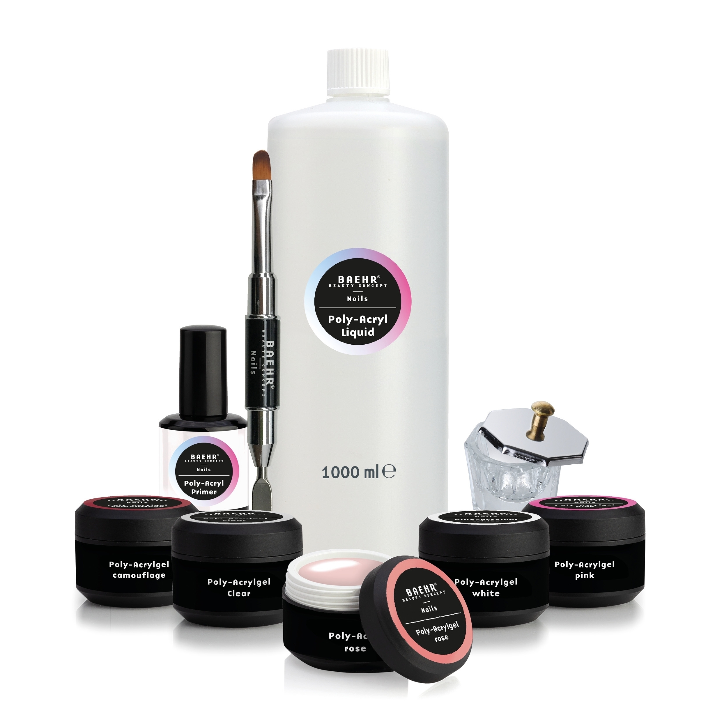 BAEHR BEAUTY CONCEPT NAIL NAILS Starterset - Poly-Acrylgel