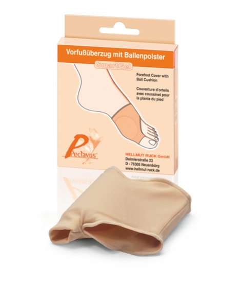 🔴PECLAVUS SmartGel Vorfuß-Überzug mit Ballenpolster groß,