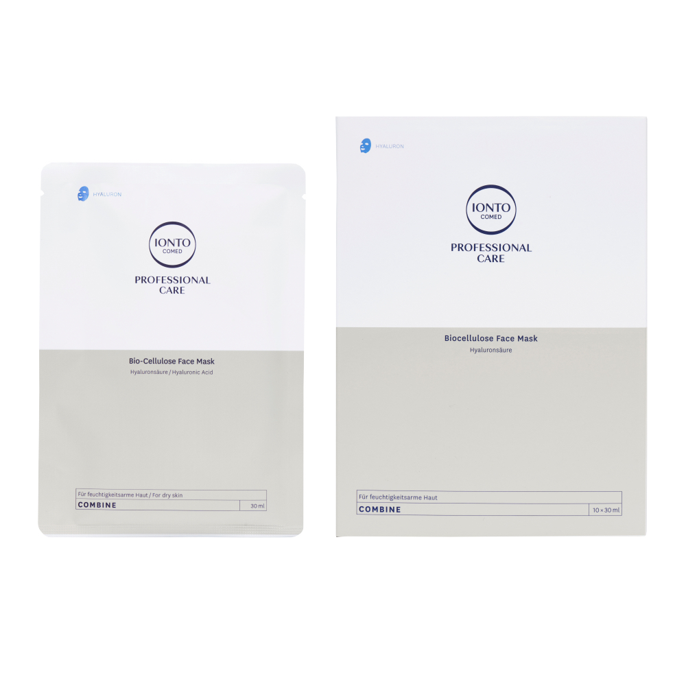 IONTO-COMED Professional Care Combine Bio-Cellulose-Mask Hyaluron 10 Stück