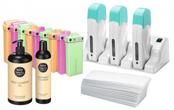 RUCK beautykultur STRIP WAX Wachspatronen | Starter-Set