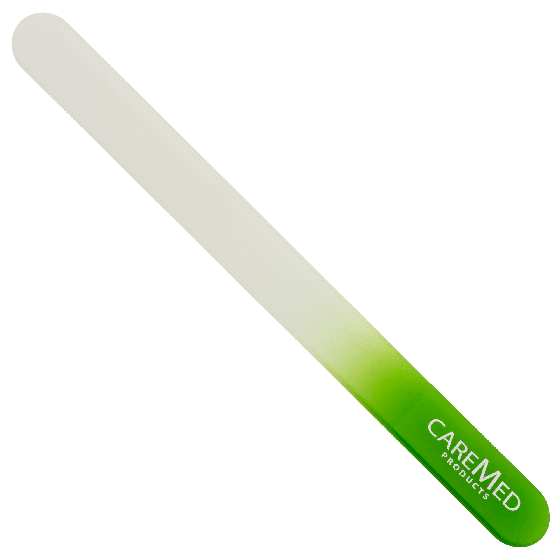 Caremed Glasnagelfeile rund, 200x20x3 mm, grün
