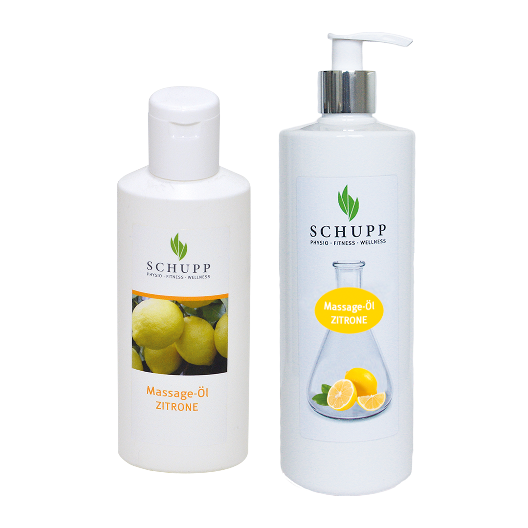 SCHUPP Massageöl Zitrone 0,5 l