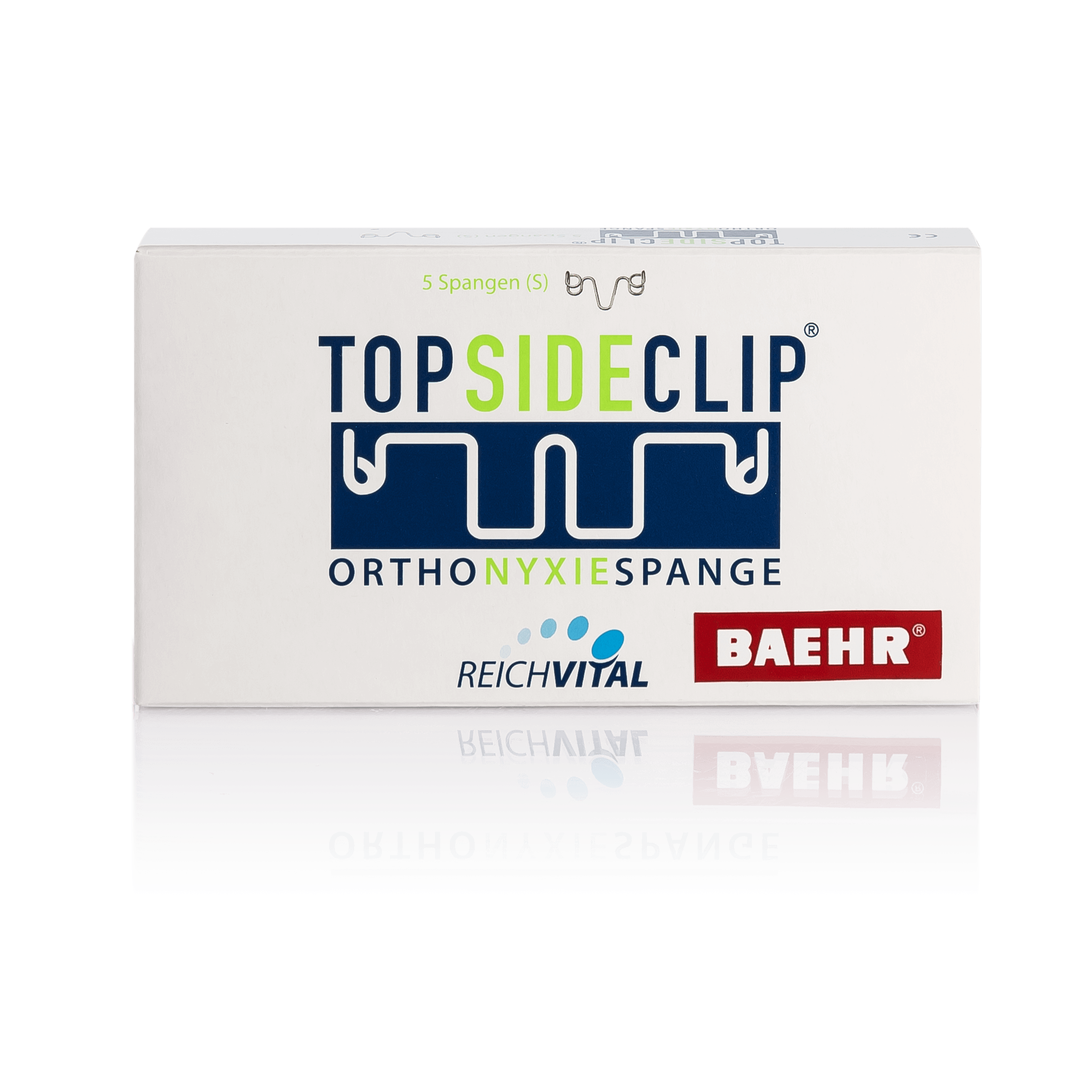 Orthonyxiespange - Top Side Clip - Größe S
