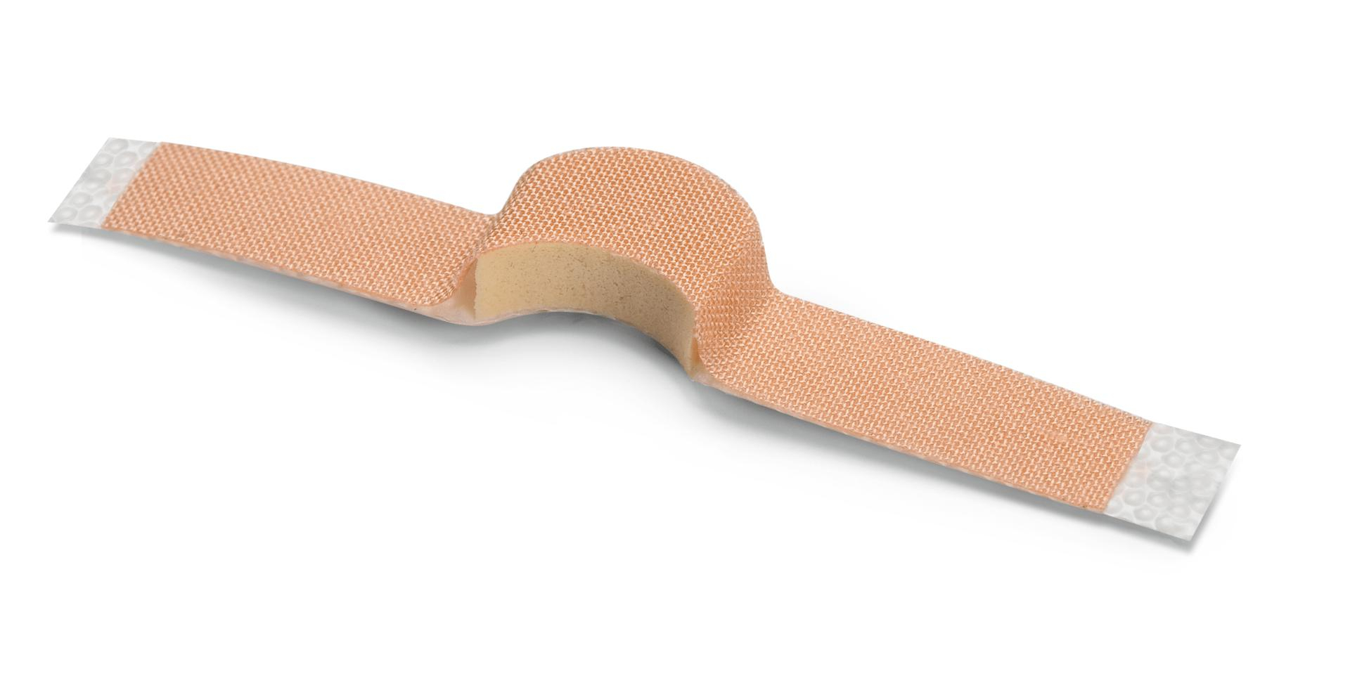 🔴 RUCK DRUCKSCHUTZ basic Druckschutzpflaster bogenförmig, 4 mm 9 Stück