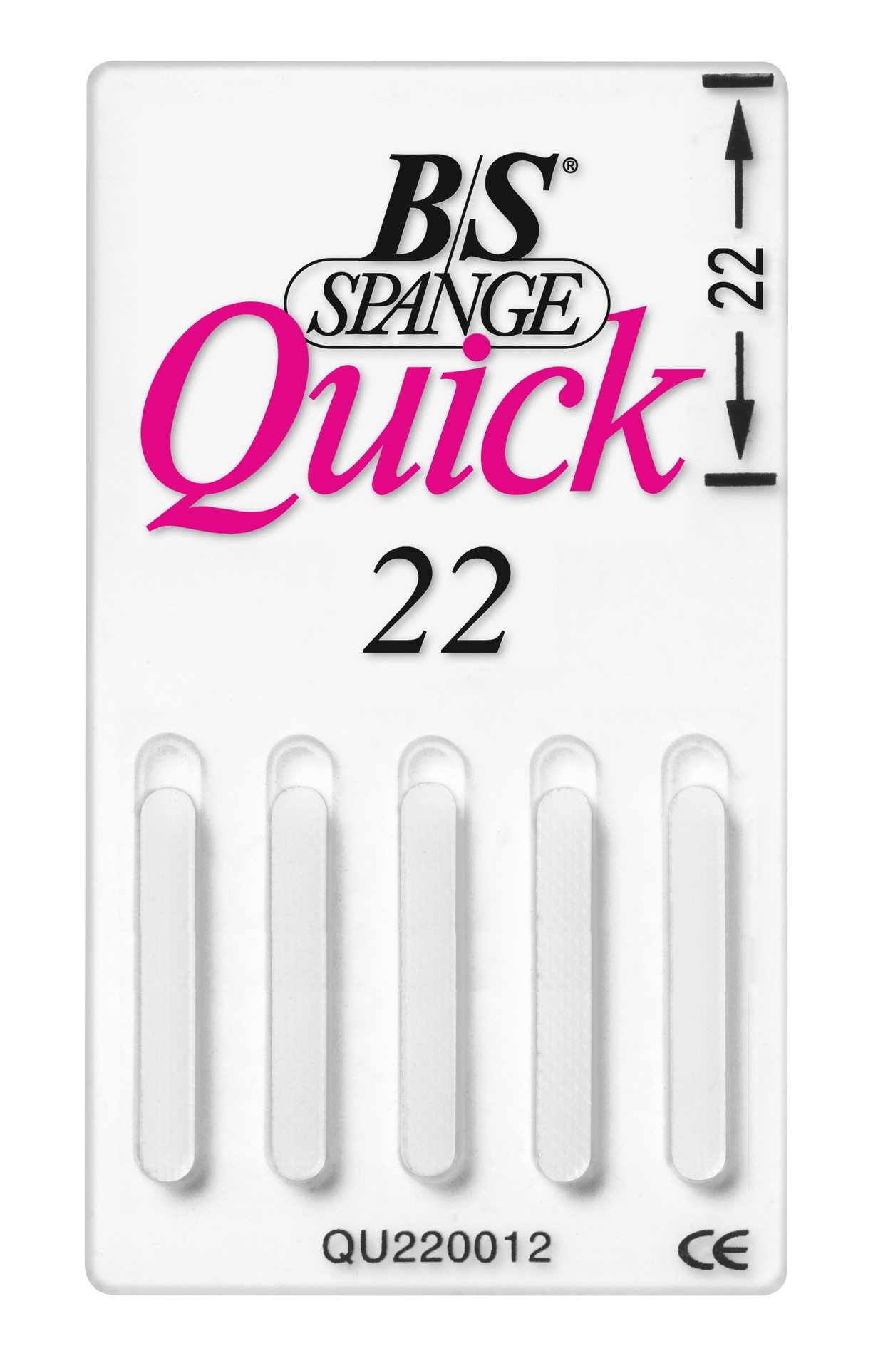 B/S-Spangen Quick Gr. 22, 5 Stück