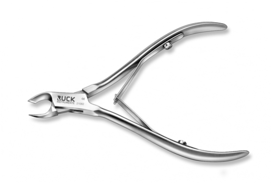 RUCK INSTRUMENTE Hautzange | Länge 10 cm Schneide 4 mm schräg
