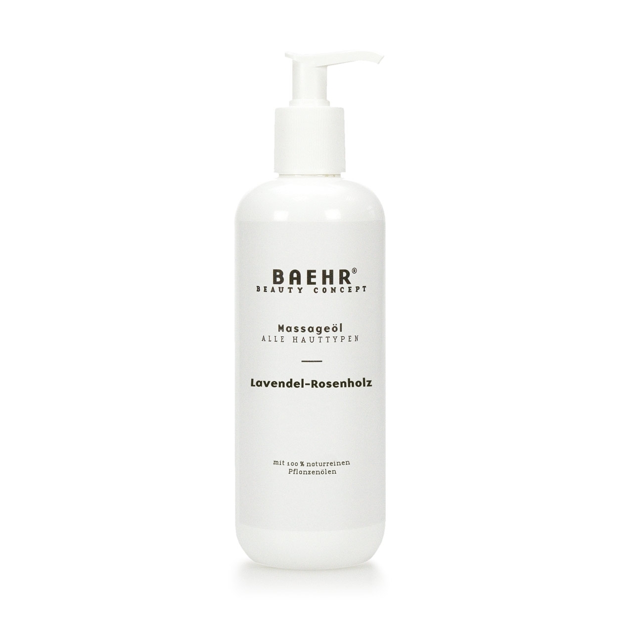 BAEHR BEAUTY CONCEPT Massageöl Lavendel-Rosenholz Pumpflasche 500 ml