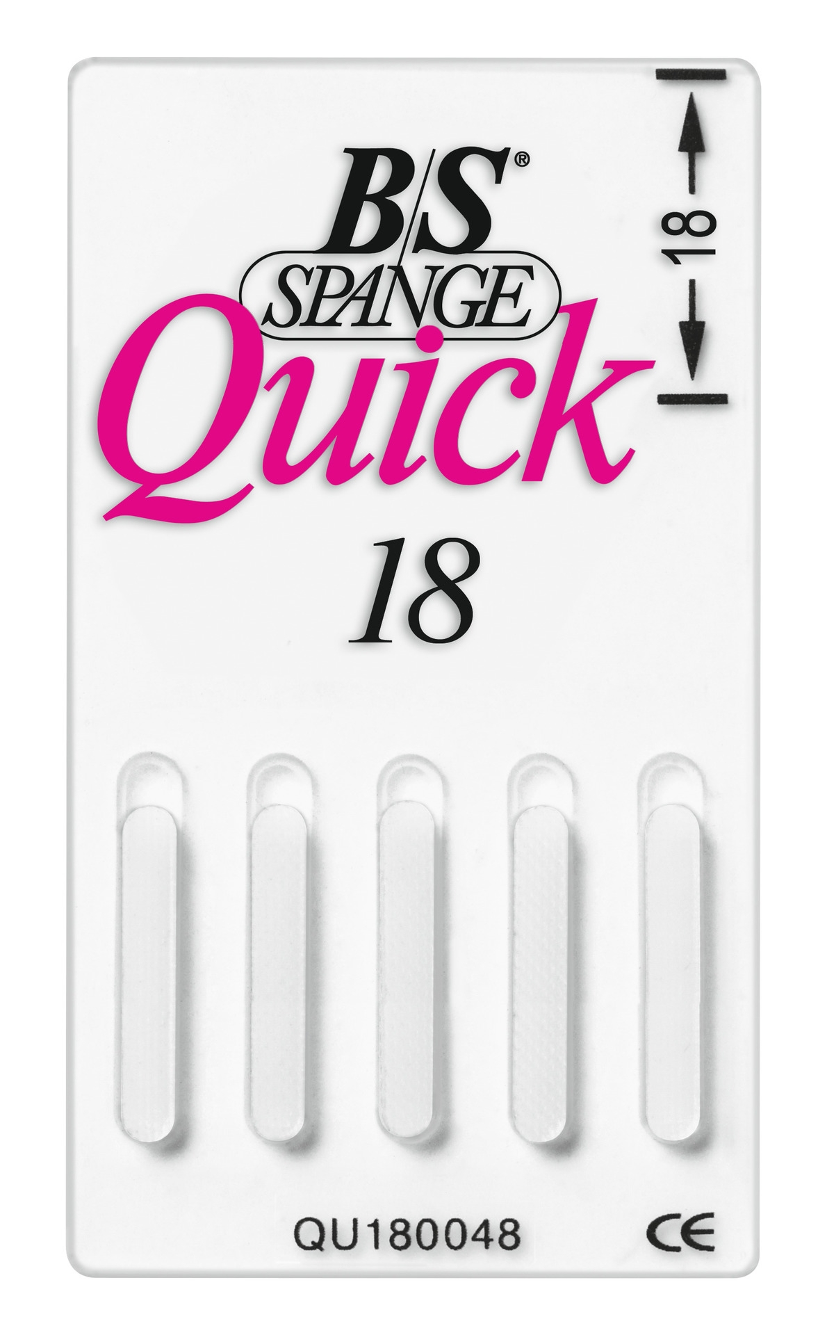 B/S-Spangen Quick Gr. 18, 5 Stück