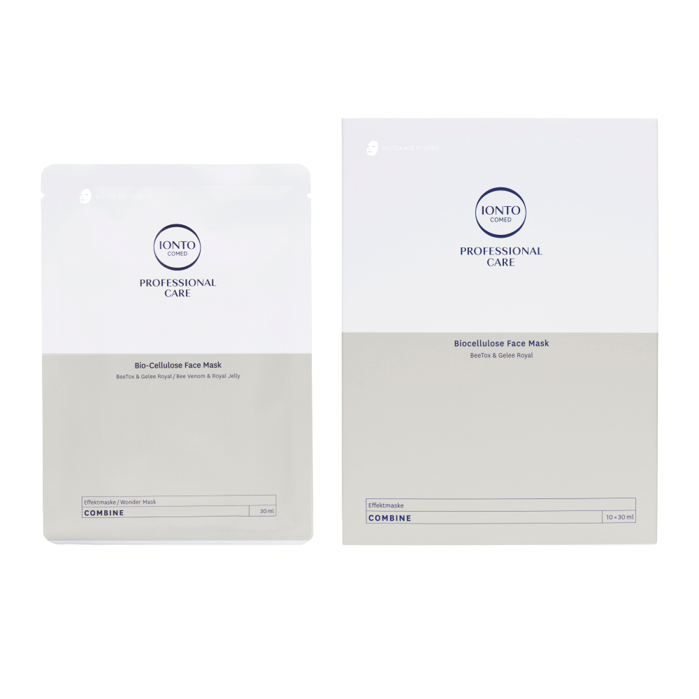 IONTO-COMED Professional Care Combine Bio-Cellulose-Mask Beetox-Age-Reverse 10 Stück