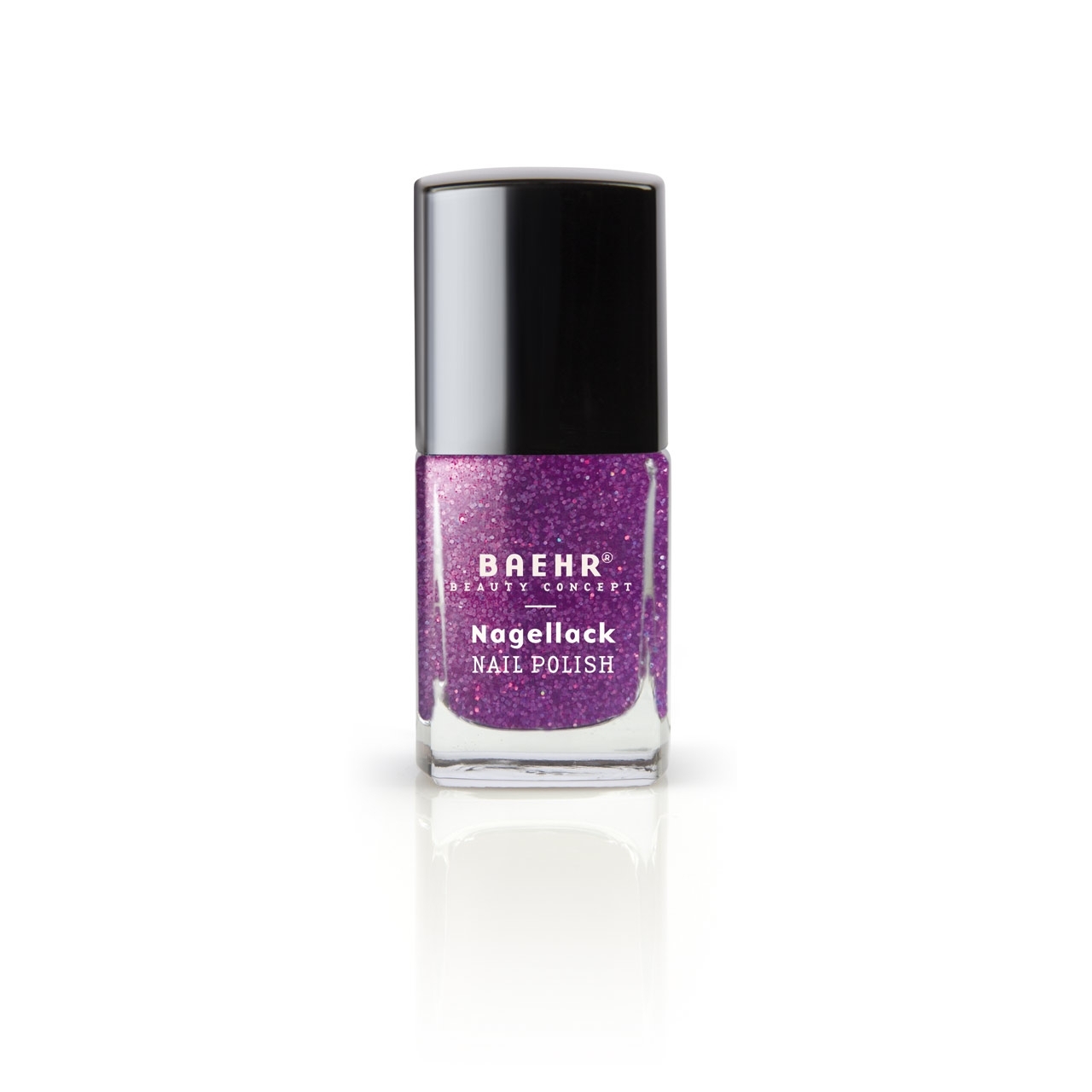 BAEHR BEAUTY CONCEPT - NAILS Nagellack aubergine glitter 11 ml