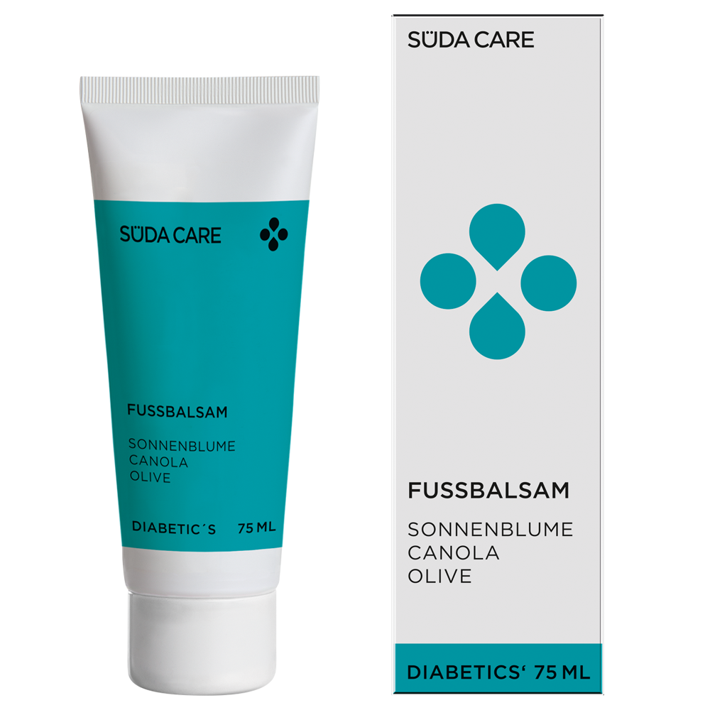 🔴 SÜDA CARE Diabetics Fussbalsam 75 ml