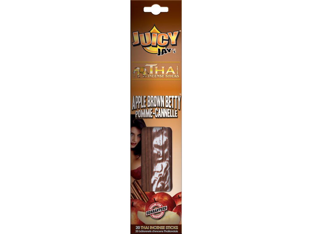 Juicy Jays Räucherstäbchen | Apple Brown Betty (Apfel mit Zimt)