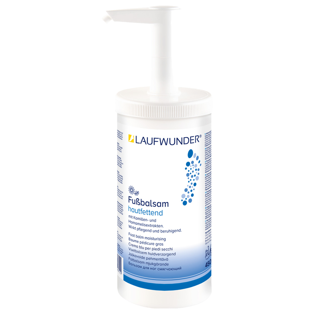 LAUFWUNDER Fußbalsam hautfettend 450 ml mit Spender