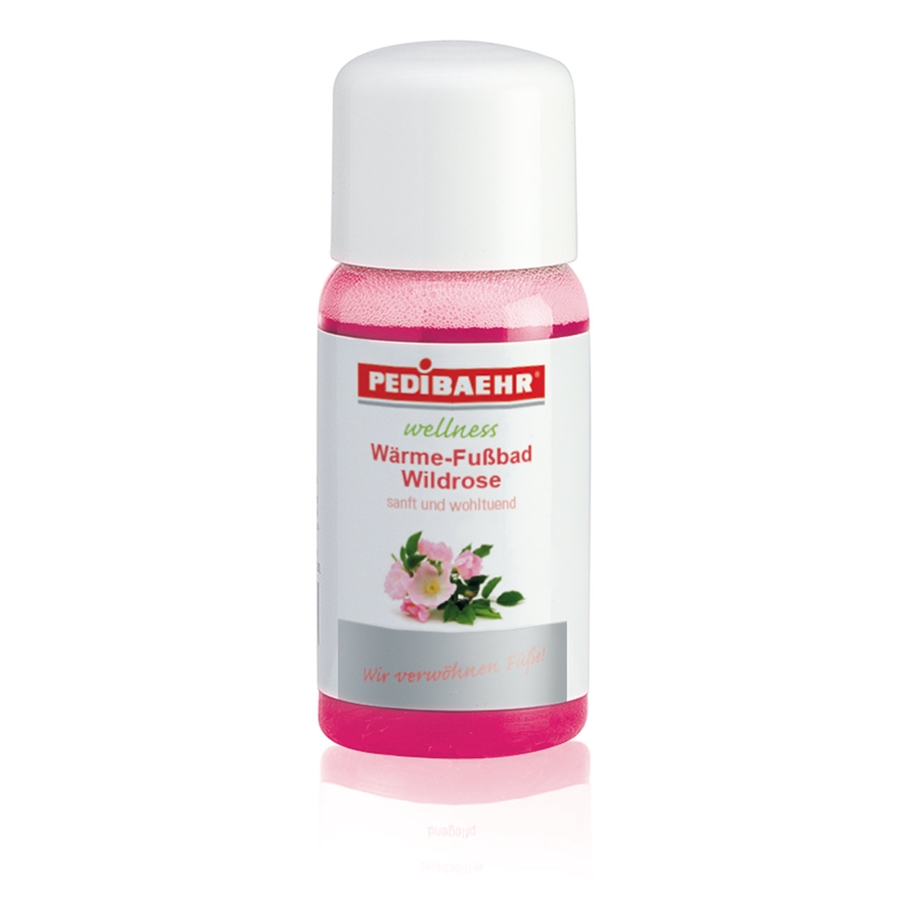 🔴 PEDIBAEHR - Wellness Wärme-Fußbad Wildrose, 50 ml
