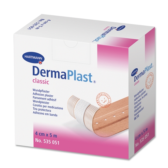 DermaPlast classic Wundpflaster | 4 cm x 5 m