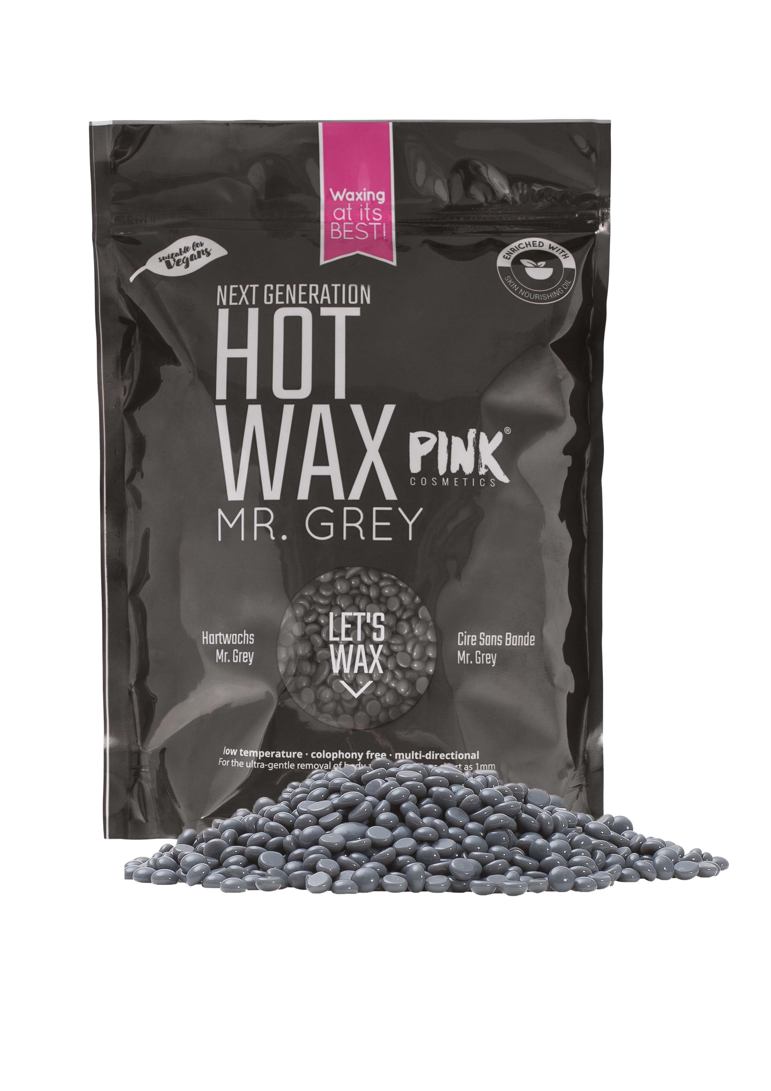PINK COSMETICS Next Generation Mr. Grey Wax 800g