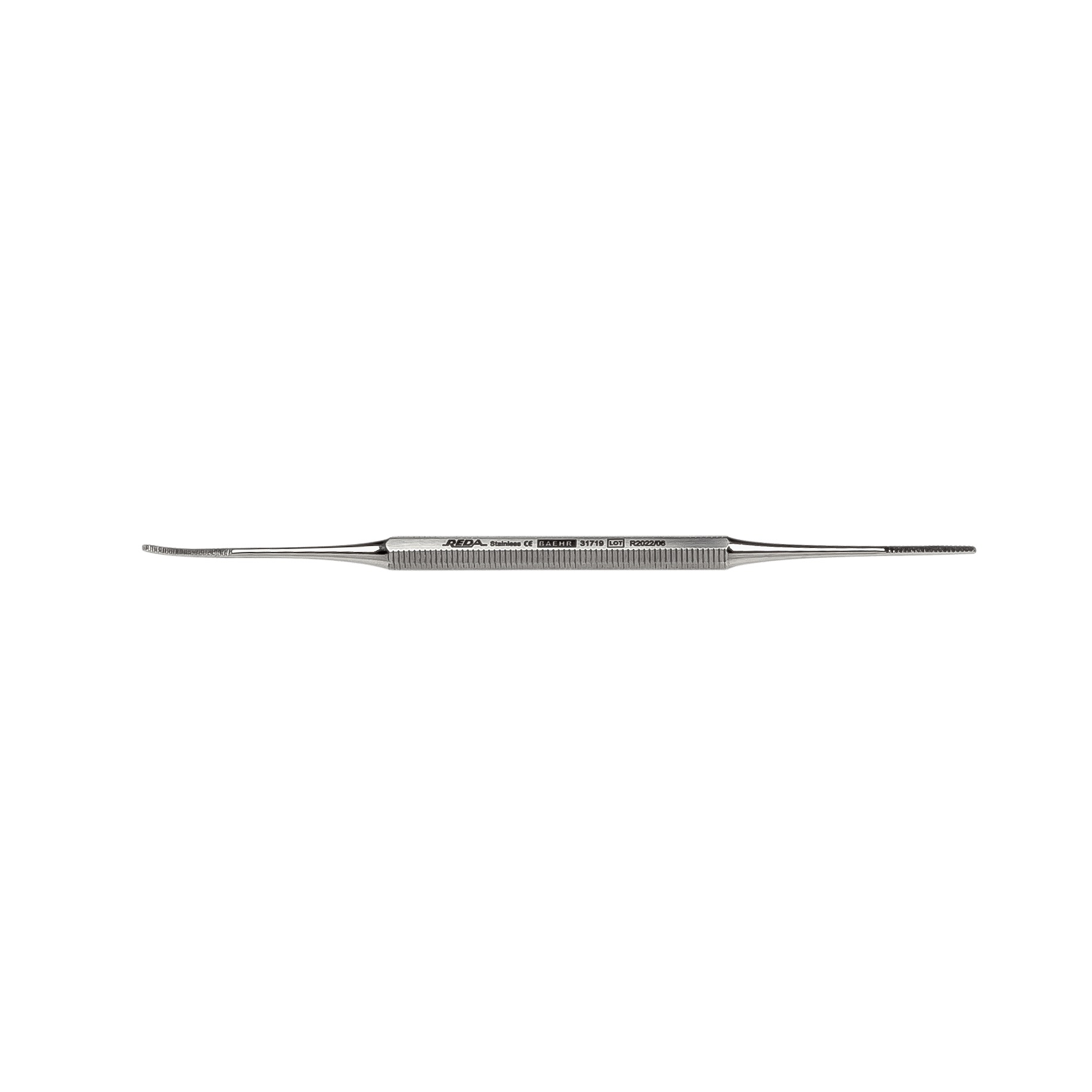 BAEHR PODOLINE - Reda - Eckenfeile fein/extrafein, 13,5 cm