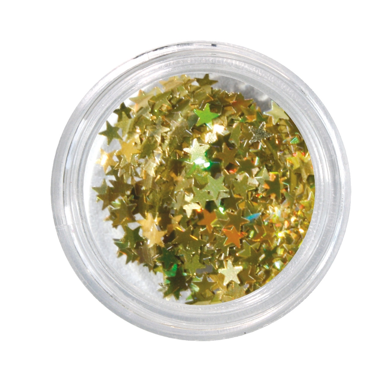 BAEHR BEAUTY CONCEPT NAILS Nailglitter Stars gold