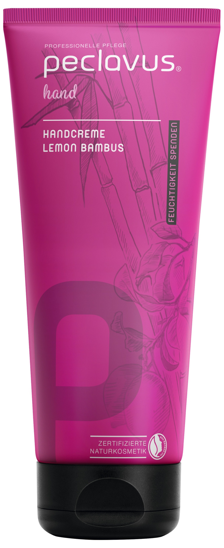 PECLAVUS Handcreme Lemon Bambus 200 ml | Feuchtigkeit spenden
