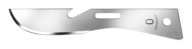 OR-Klingen Fig. 0 sterilverpackt, 10 Stück