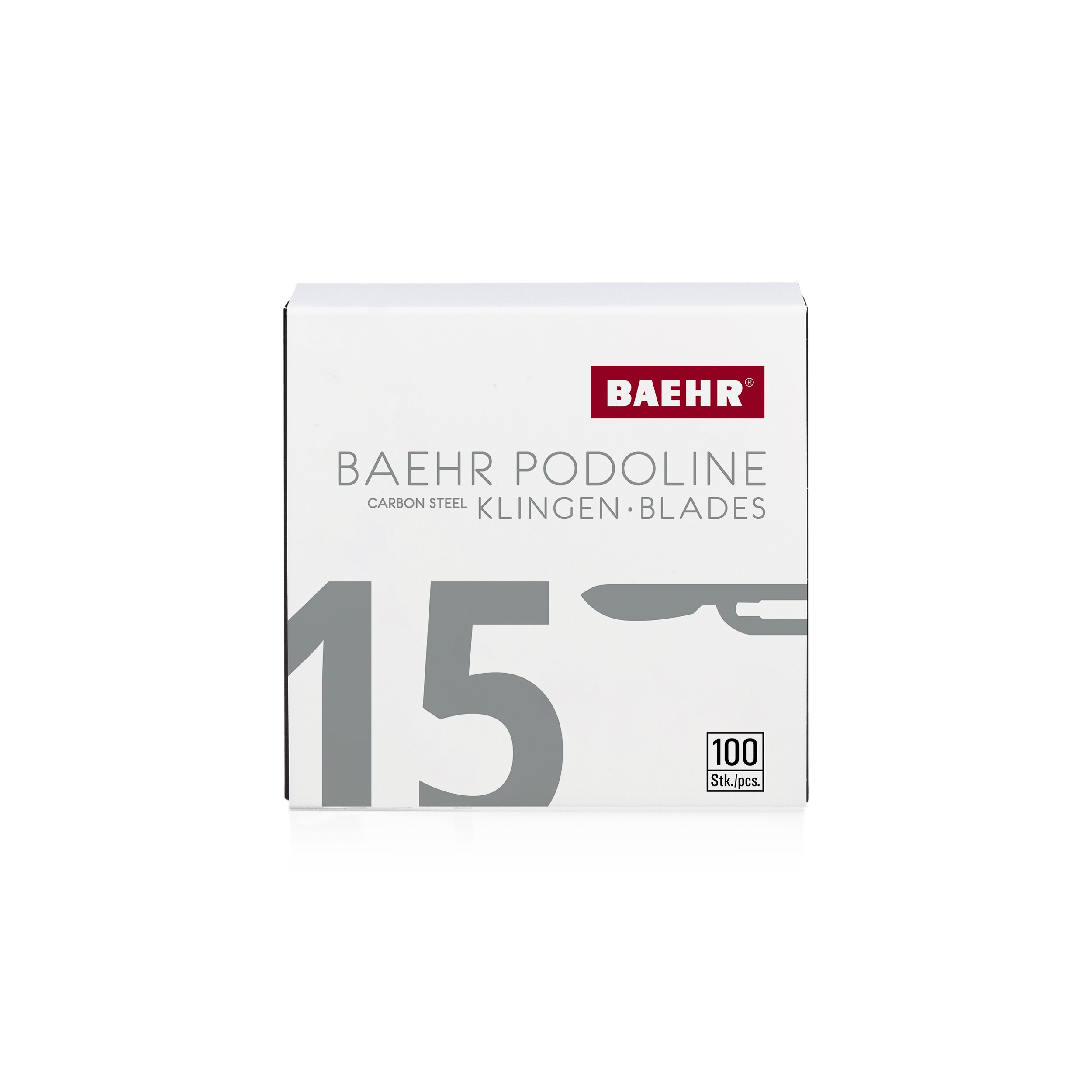 BAEHR Podoline Skalpellklingen 100 Stück | Figur 15