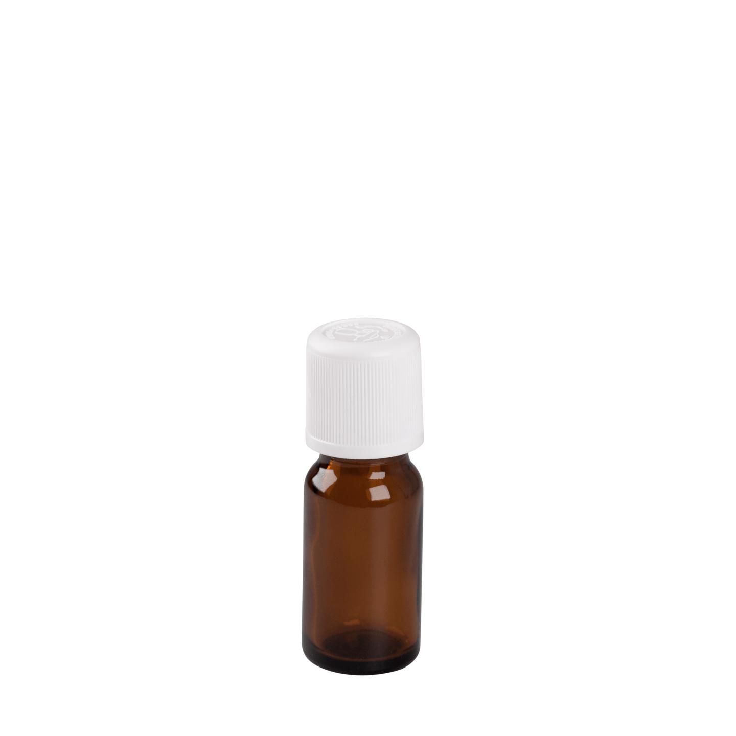 Braunglasflasche, 10 ml mit Tropfeinsatz