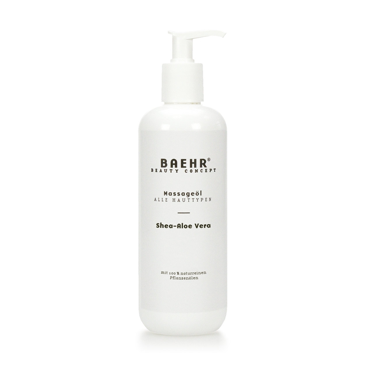 BAEHR BEAUTY CONCEPT Massageöl Shea-Aloe Vera Pumpflasche 500 ml