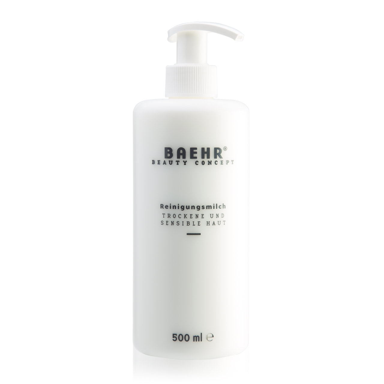 BAEHR BEAUTY CONCEPT - Reinigungsmilch Trockene u. Sensible Haut, 500 ml (Staffelpreis)