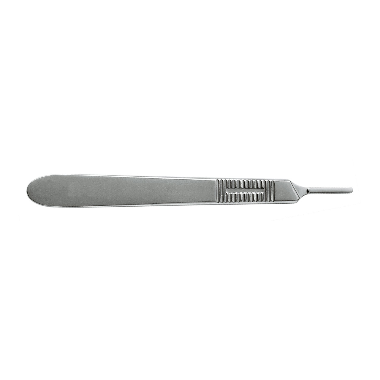 BAEHR Skalpellgriff Typ 3, mattiert, flach 12,5 cm