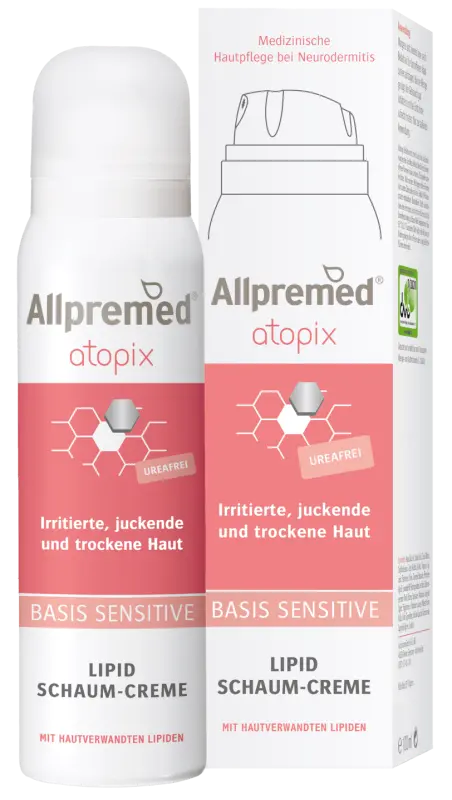 Allpremed atopix Lipid Schaum-Creme BASIS SENSITIVE 100 ml