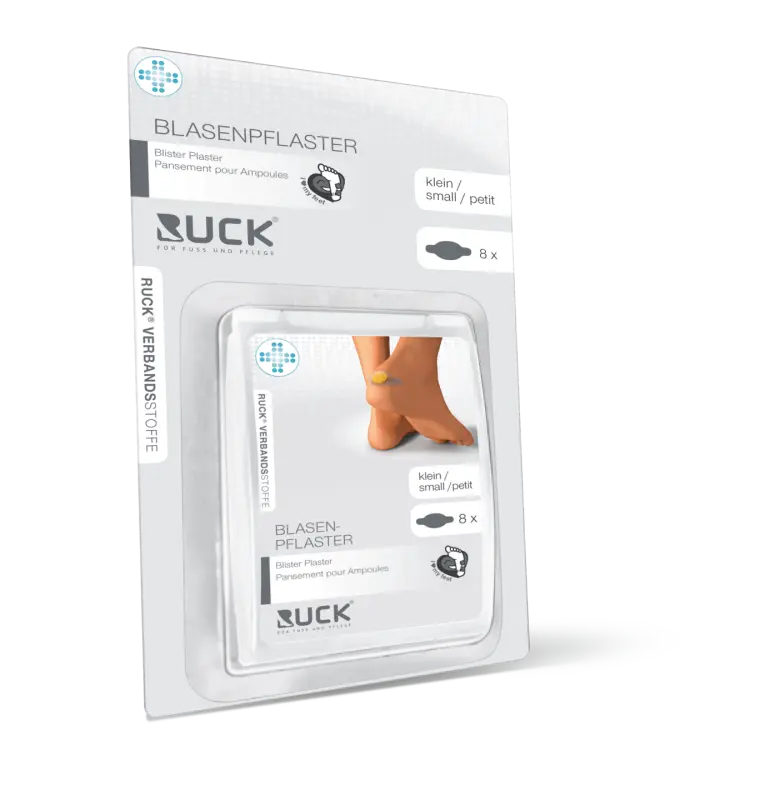 RUCK VERBANDSSTOFFE Blasenpflaster 8 Stück