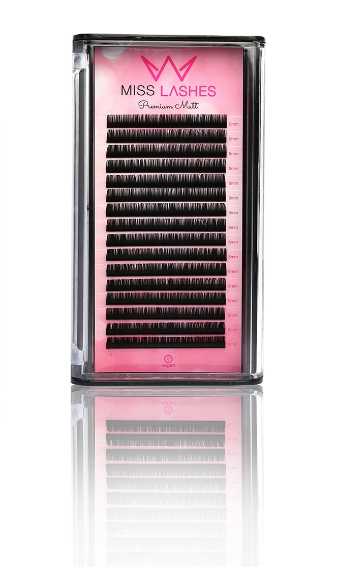 MISS LASHES - Premium Matt | Volumen | 0,10 | D | 12 mm