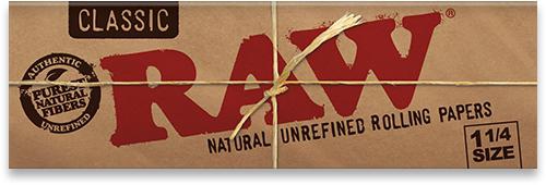 RAW papers | Classic 1¼ Size | 50 Blättchen