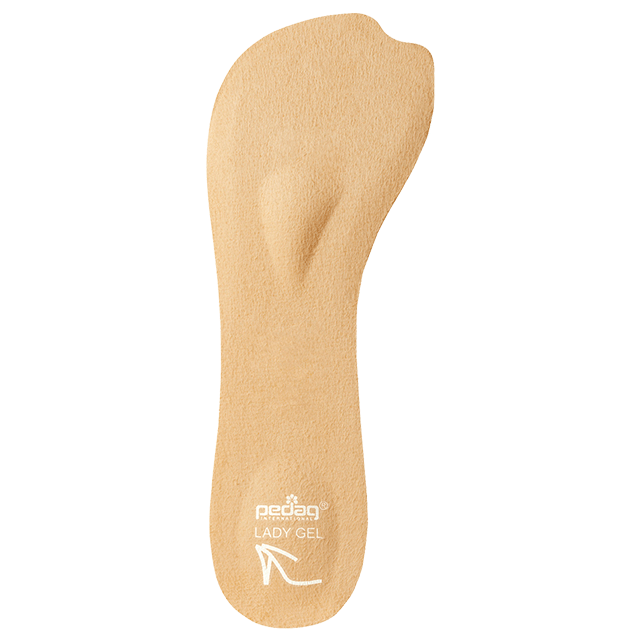 Pedag Lady Gel Schuheinlagen, Größe L (41-43)