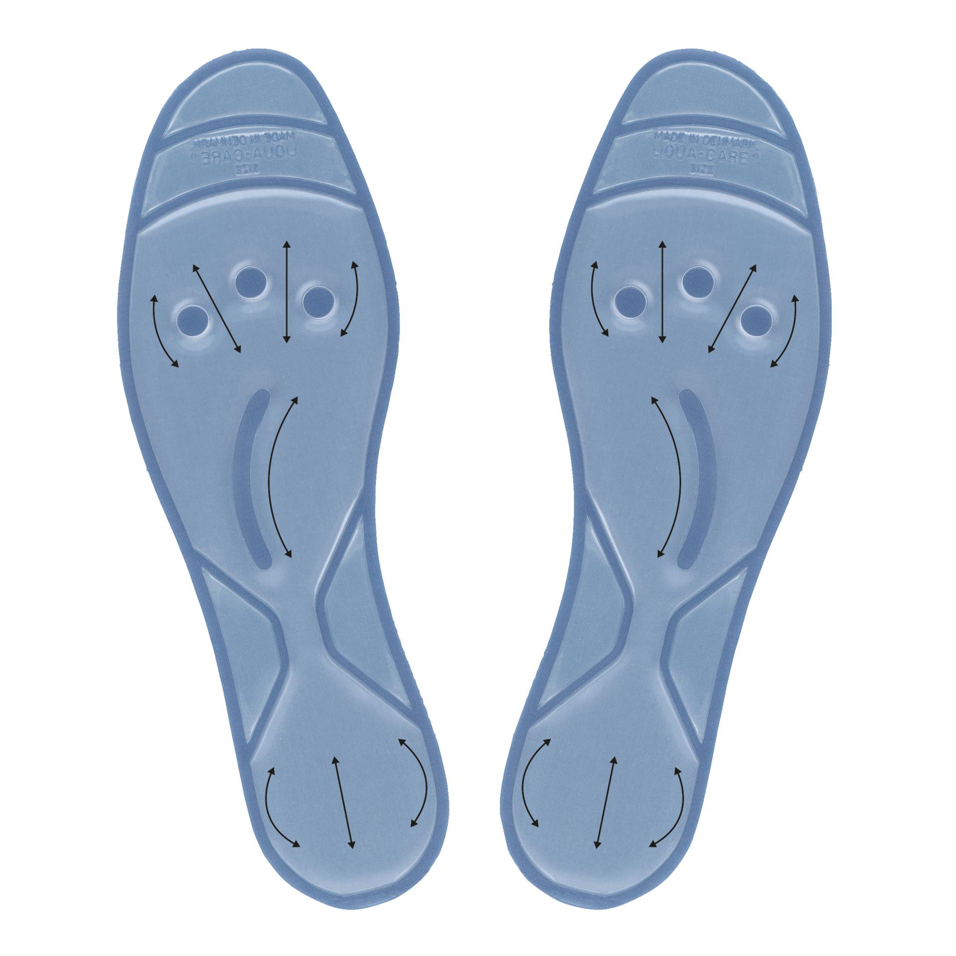 LIQUA CARE duo-Einlegesohle Gr. 43/44, 1 Paar