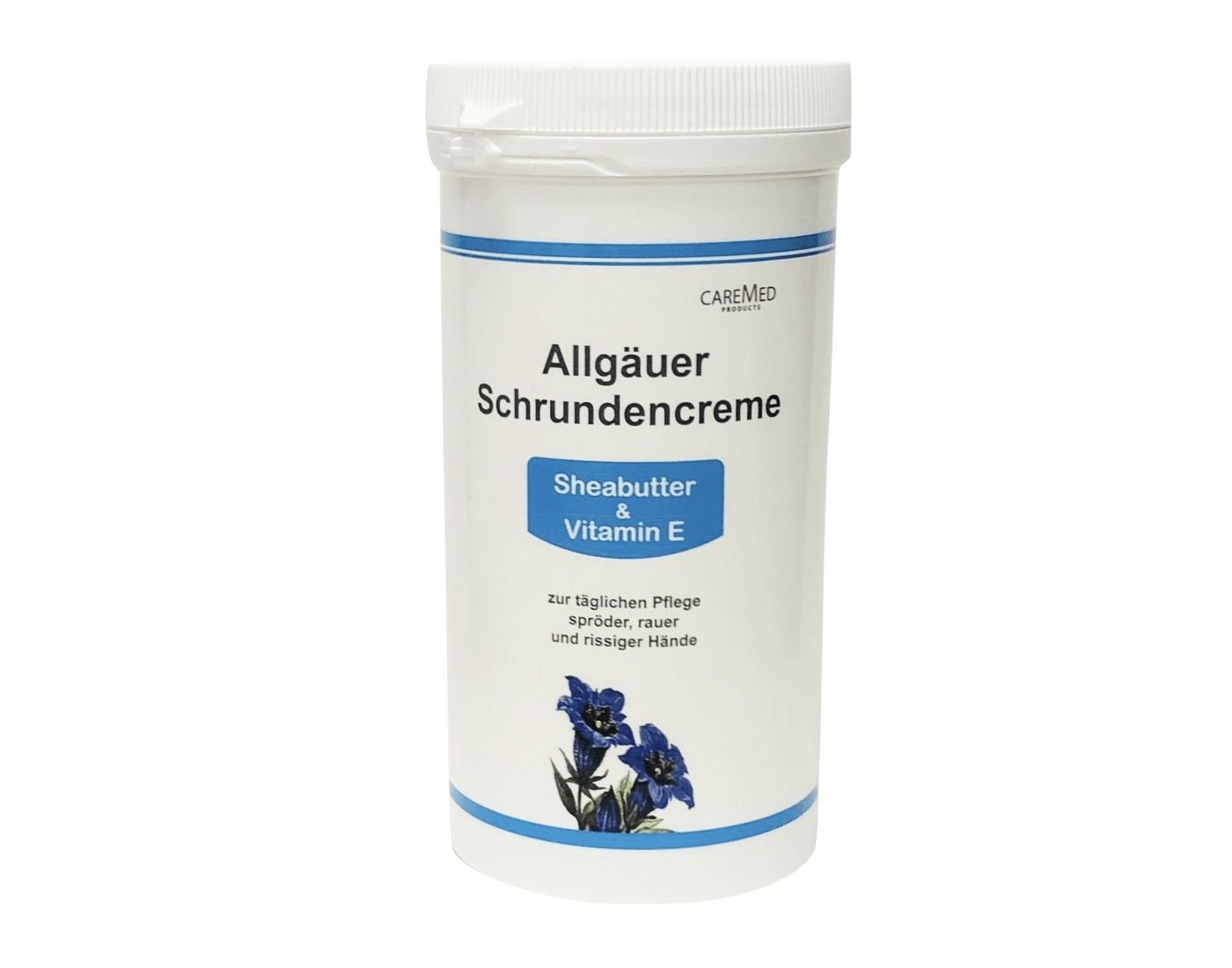 CareMed Allgäuer Schrundencreme 450 ml Dose | ohne Dosierspender