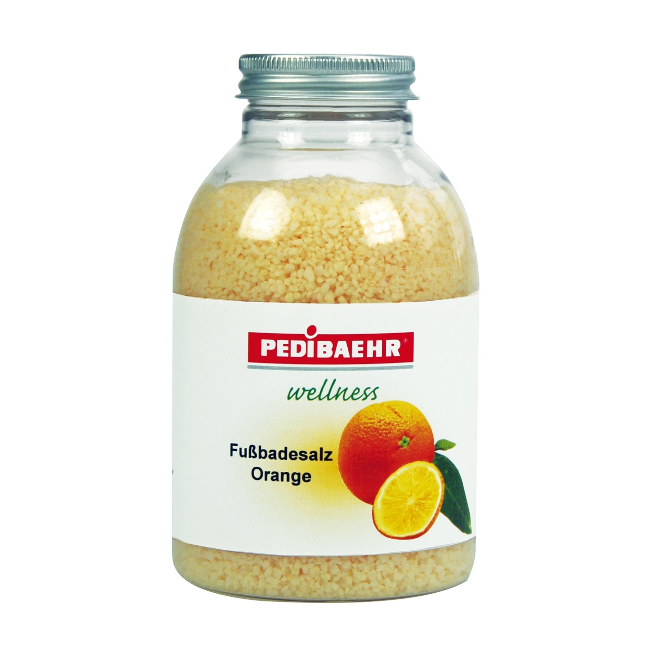 🔷 PEDIBAEHR - Wellness Fußbadesalz Orange, 575g