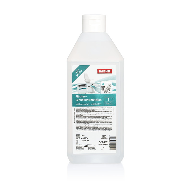 BAEHR Flächen-Schnelldesinfektion, 1000 ml 