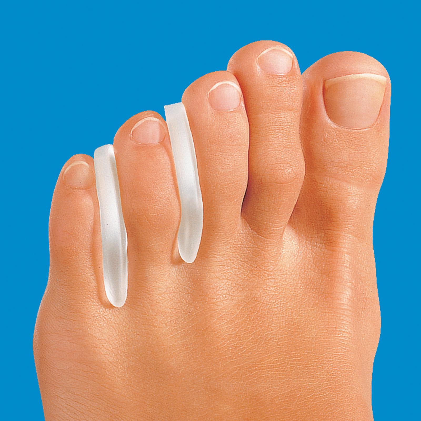 GEHWOL Gel - Zehenteiler einfach | groß 12 mm dick