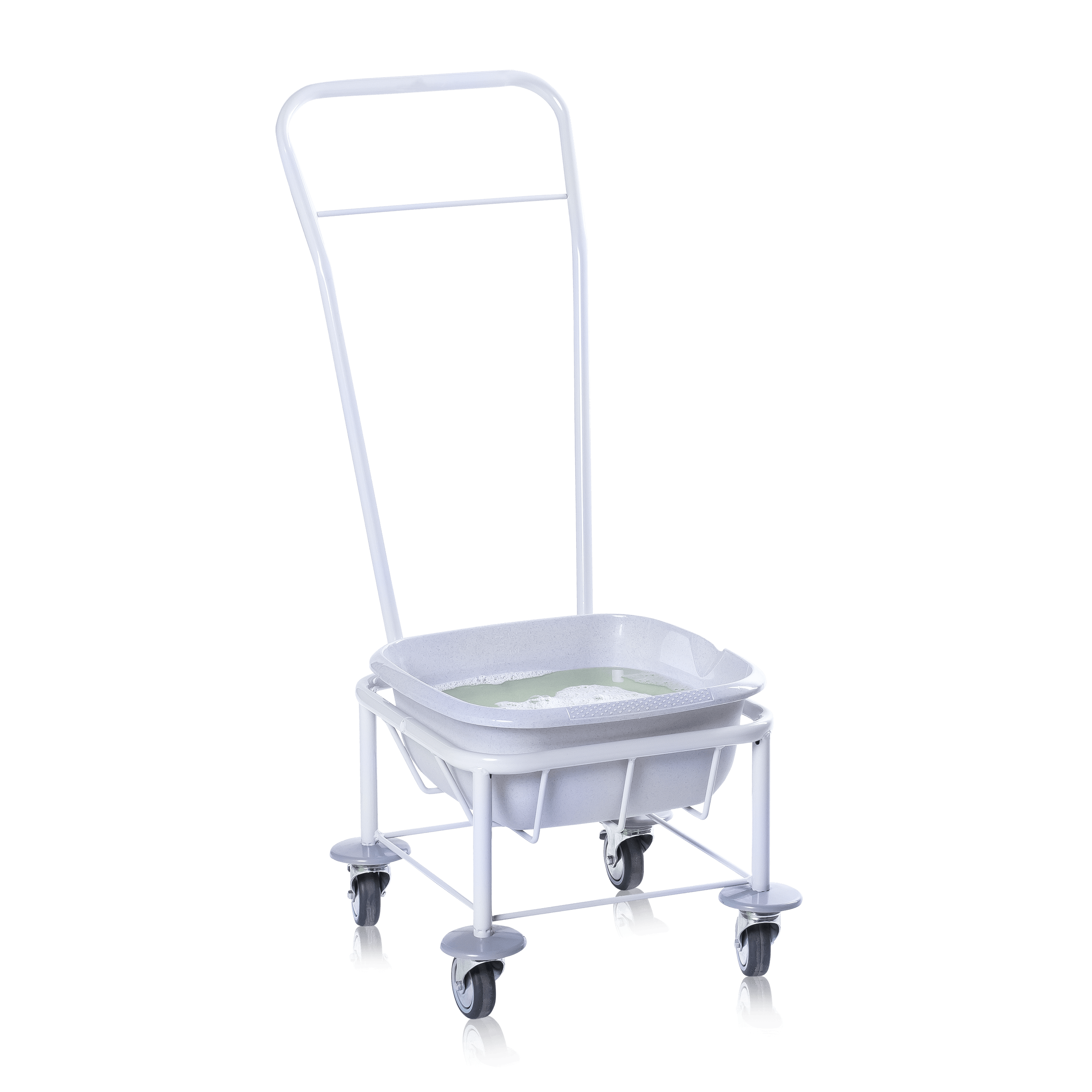 PEDIBAEHR Rollwagen mit Fussbadewanne
