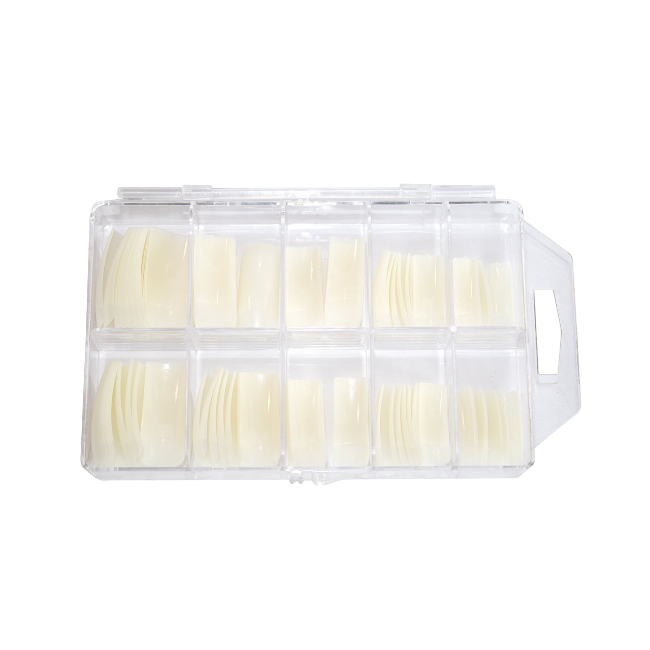 BAEHR BEAUTY CONCEPT - NAILS Sortiment Massen Tips Gr.1-10 je 10 Stk. 1 Box