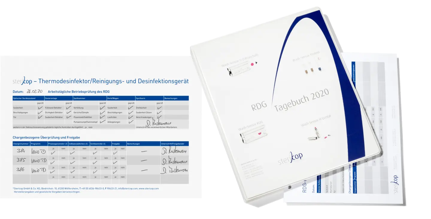 SteriCop RDG-Tagebuch