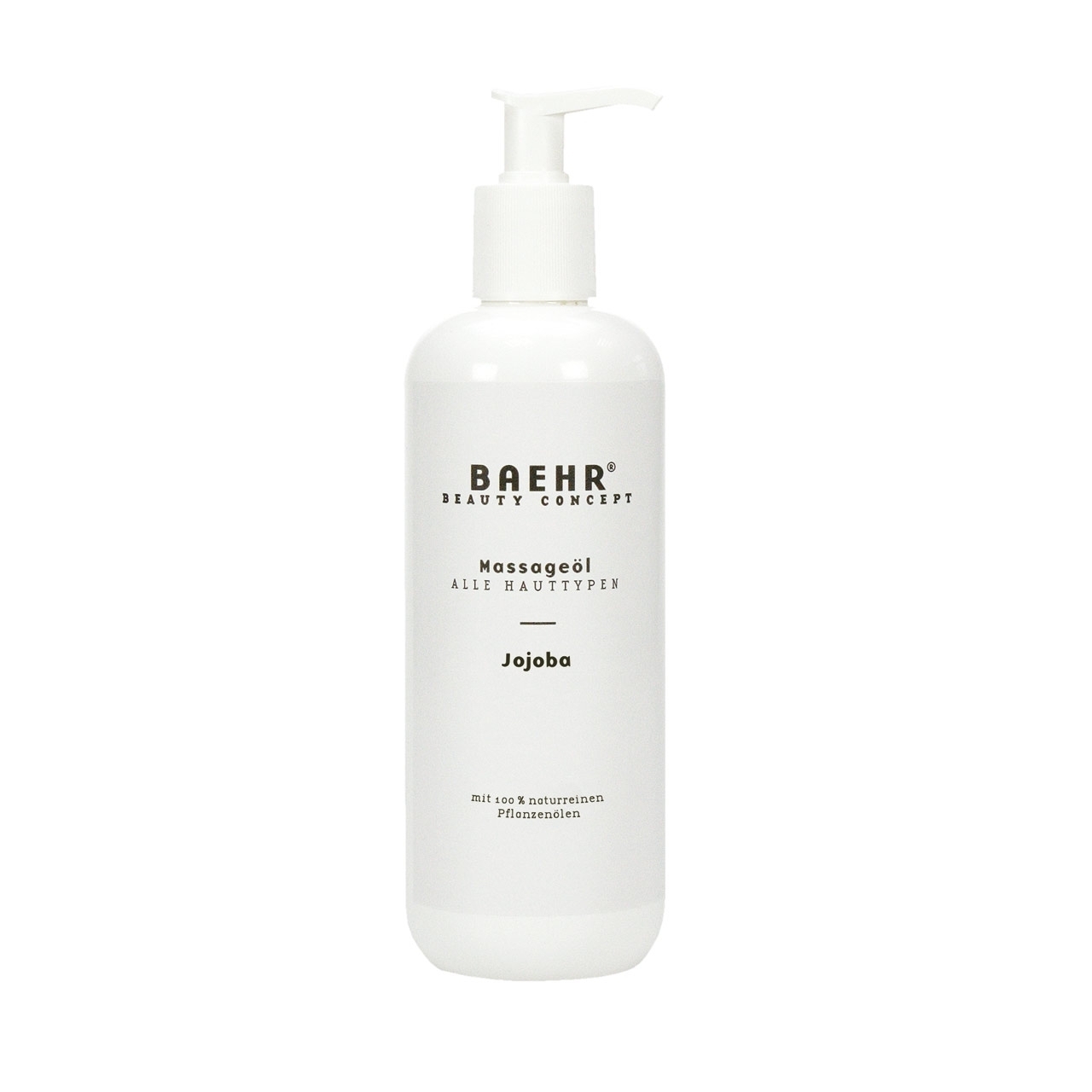 BAEHR BEAUTY CONCEPT - Massageöl Jojoba, 500 ml, Pumpflasche