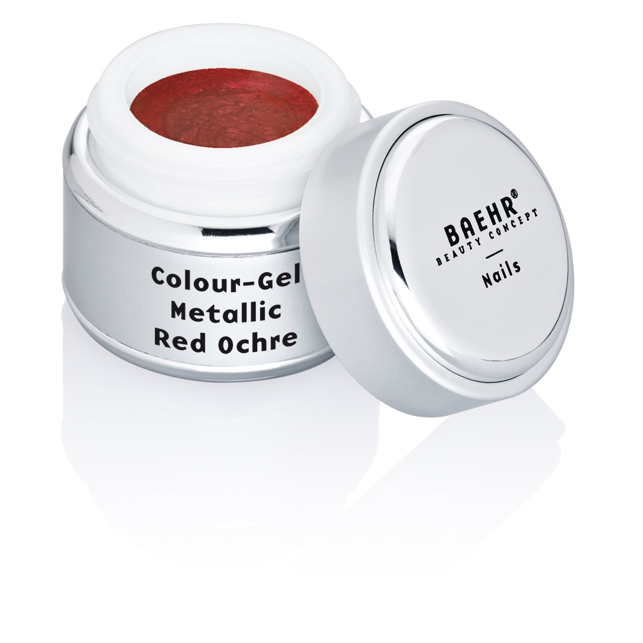 BAEHR BEAUTY CONCEPT - NAILS Colour-Gel Metallic Red Ochre 5 ml