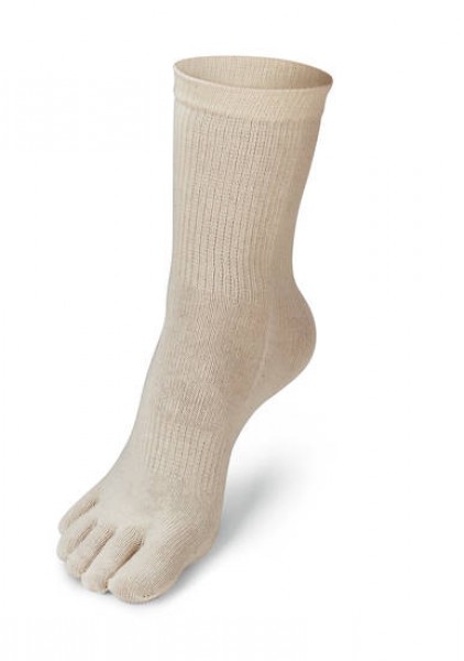 Zehensocken natur Größe 35 - 38 1 Paar
