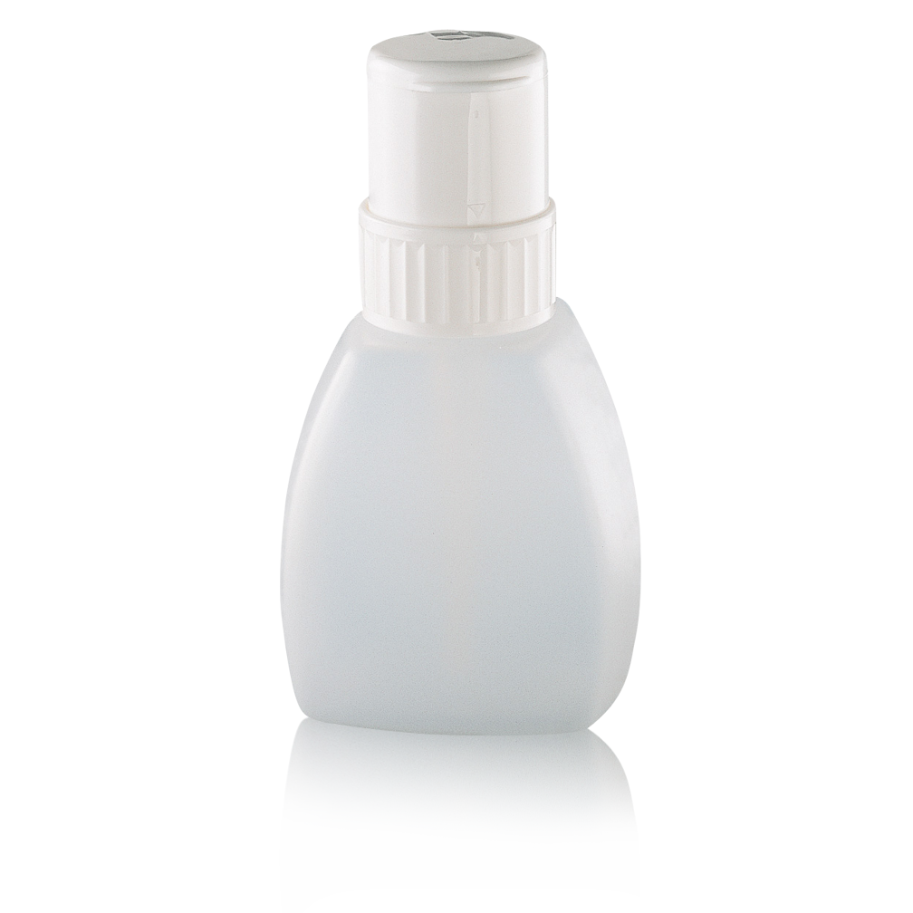 Flüssigkeitsspender Kunststoff 250ml leer, mit Sicherheits-Drehverschluss