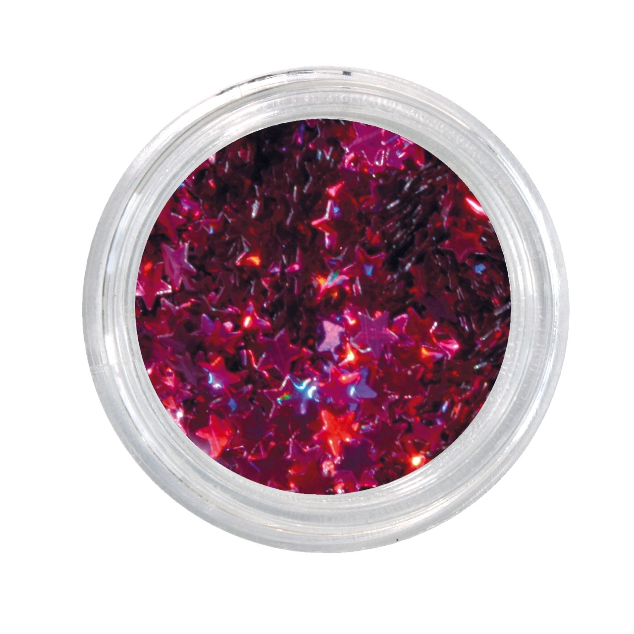 BAEHR BEAUTY CONCEPT NAILS Nailglitter Stars dark pink
