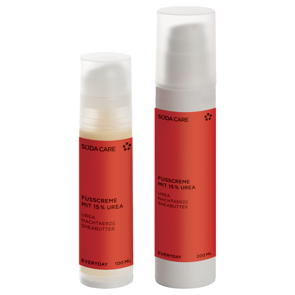 SÜDA CARE Everyday Fusscreme mit 15% Urea