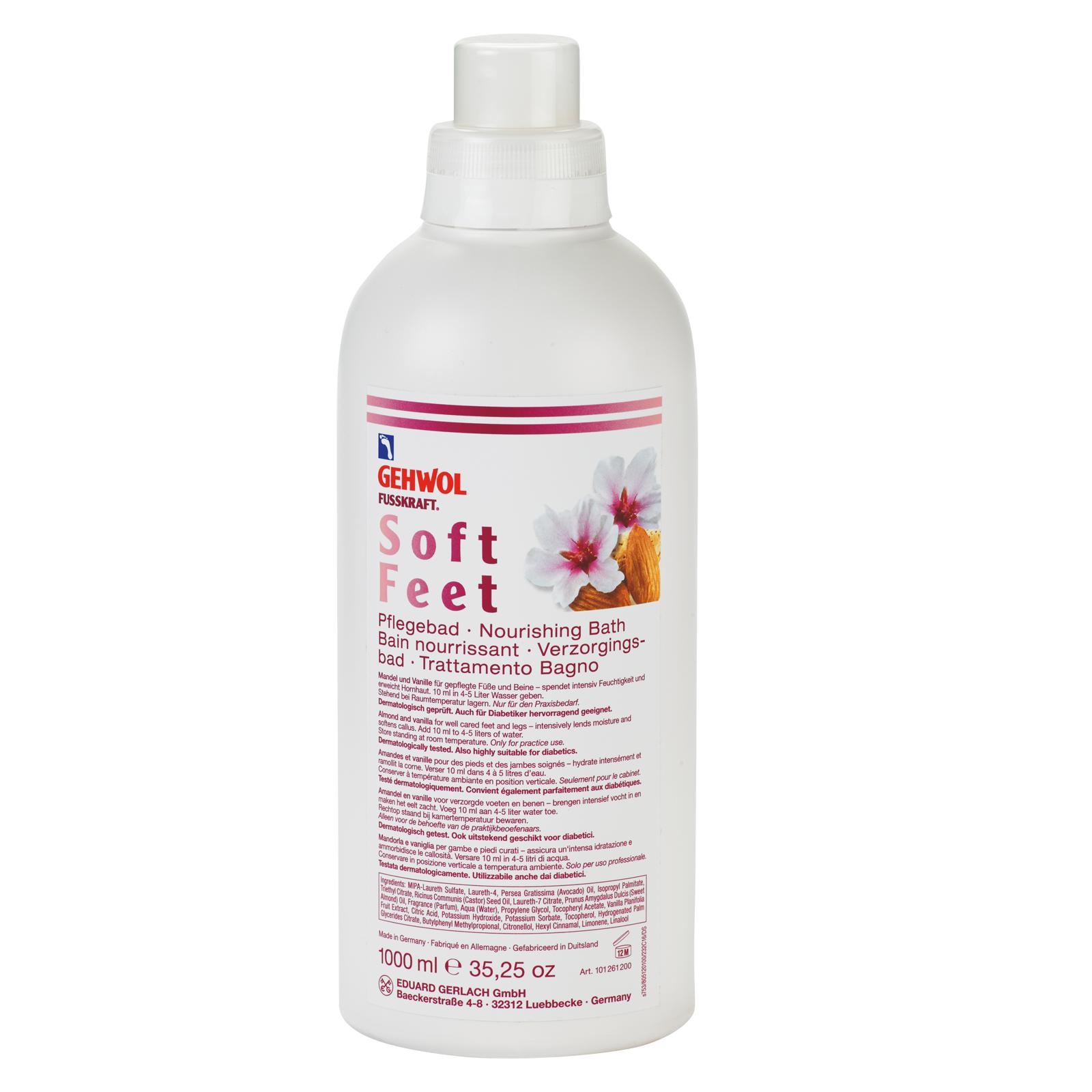 GEHWOL FUSSKRAFT Soft Feet Pflegebad 1 Ltr.
