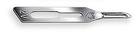 MEDI Hohlmeißel-Klingen Fig. 2V, 20 Stück